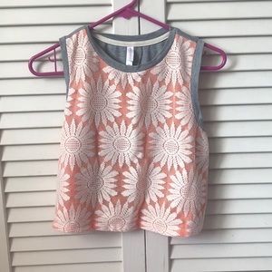 Floral Crop Top tank